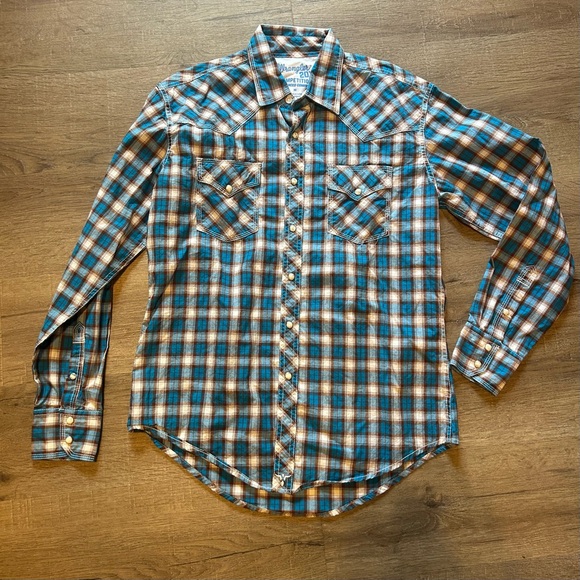 Wrangler Other - Wrangler Wrangler 20X Competition Advanced Comfort Shirt M EUC